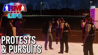 Arma 3 Life Police #65 - Protests and Pursuits