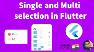 Single and Multi selection ListView in Flutter | Hindi