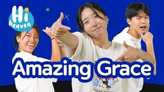 Amazing Grace 🤩 Kids Songs 💙 Hi Heaven