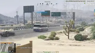 FiveM ,Transport Tycoon , Bus Driver in Sandy Shores, GTA 5