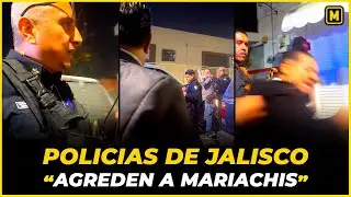 Mariachis son agredidos por la Polic&iacute;a en Jalisco