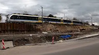 Przebudowa Dworca Gliwice Łabędy - nowy peron 3 wraz z torowiskiem