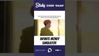 Infinite money simulator #daancsg #slot #stake #blackjack #onlinecasino