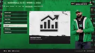 COLLEGE FOOTBALL 26 DYNASTY MODE