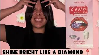 I'm Installing TEETH GEMS On My Own At Home || VLOG3 ||#explorepage #fun