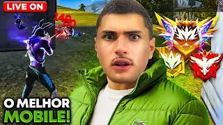 🔥 QUEBRANDO TUDO NO SOLO VS SQUAD! 🔥 FREE FIRE AO VIVO🔴 JACKsx FF