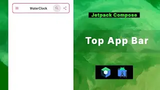 Top App Bar in Jetpack Compose // Android Studio