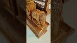 Royal Indoor Jhula in Teakwood at Factory Price | Aarsun Furniture #swing #oonjal #zula #aarsun