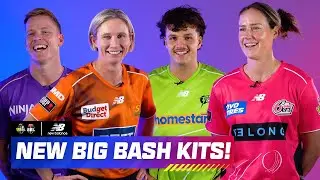 NEW KITS! Players React To Fresh Big Bash Playing Tops 👕