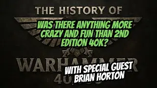 Warhammer 40K - 2nd edition (really 1st edition).  What it was, how it played, and more.