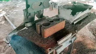 Brick Making -Soil Cement  | Eco Brick | How Makes Brick