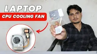 Heating transfer testing || Laptop CPU Cooling fan