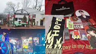 VERY PRODUCTIVE DAY in my life | BTS pop up, buc-ee's, hangout with my brother +more
