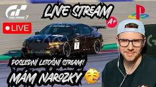 LIVE GT7 | NAROZENINOVÝ STREAM - JDEME JEZDIT!!!