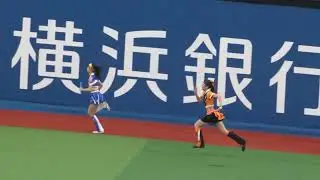 【ハマスタバトル】CS1戦目！相手チアのヴィーナスとバトル！diana、貫禄の走りを見せつける！(2025.10.11/横浜スタジアム）