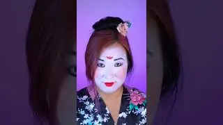 👘 MAKING OF Geisha MULAN MAKE UP LOOK #makeuptutorial #geisha #mulan ⬇️Products I used description