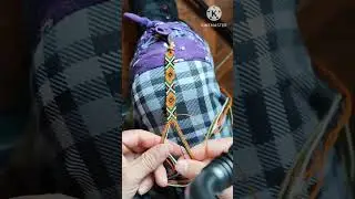Manilla macramé rombos