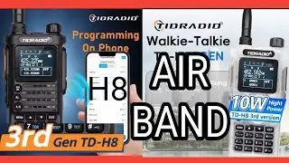 TIDRADIO H8 3rd Gen - Add Repater (GB3WR)
