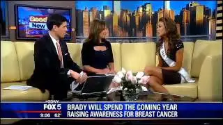 Erin Brady, Miss USA 2013 featured on Good Day New York