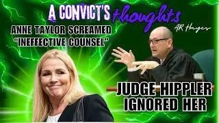 Anne Taylor Quit On Bryan Kohberger While Screaming Ineffective Counsel. Judge Hippler Ignored Her
