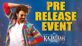 The RajaSaab Pre-Release Event Live | Prabhas, Nidhhi Agerwal | Maruthi  | Telugu Dhamaka