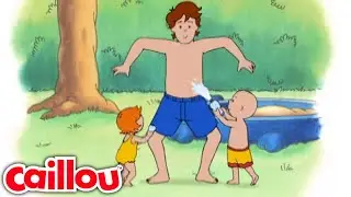 Juegos con agua | Caillou Español Castellano - WildBrain | Caricaturas para niños