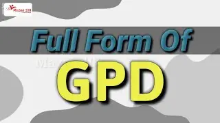full form of GPD | GPD stands for | GPD Means | Banking & Financial | Mazaa 108 | #Mazaa108