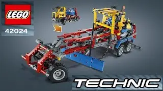 Обзор набора Lego Technic Road Grader 42024 B