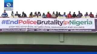Youths Continue #EndSARS Protest In Abeokuta