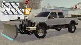 FS19 | Lizard F350 Super Duty | It's A Snow Plow Truck Too!