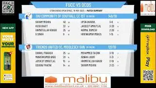 Friends United CC, Middlesex Sunday 1st XI v Diu Community of Southall CC 1st XI
