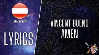 LYRICS / TEXT | VINCENT BUENO - AMEN | EUROVISION 2021 AUSTRIA 🇦🇹