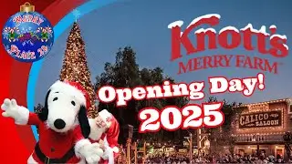 🔴 LIVE - Knott's Merry Farm: Opening Day! (2025)