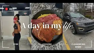 Vlog 05⟡:Gym+cleaning my dirty truck+cooking breakfast+etc