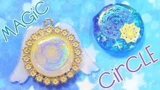 Magical Girl Style UV Resin Charm