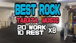 20 work 10 rest workout timer with music Best TABATA HIIT music timer TABATA songs  20/10  あがるタバタ音楽