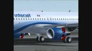 [FS2004] Airbus A320-214 (CFM-56-5) - real engine sounds during take off and landing