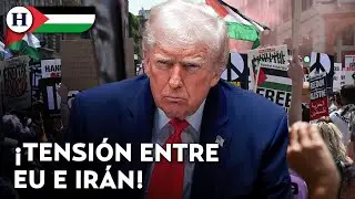 &iquest;EU busca guerra? Donald Trump amenaza con golpear en Ir&aacute;n si asesinan a manifestantes