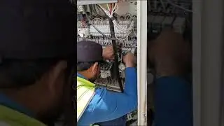 tower crane electric panel repair#