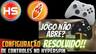 CONFIGURANDO CONTROLE NO HYPERSPIN E JOGOS QUE NAO FUNCIONA