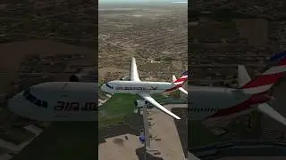 Air Mauritius A320 Take Off #aviation #avgeek #takeoff #flightsimulator #a320  #plane #planespotting