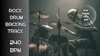 240 BPM Death Metal Drum Backing Track | Extreme Blast Beats | Royalty Free Drum Loop
