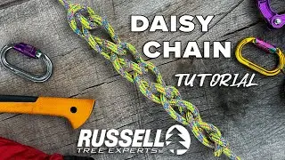 Как завязать узел &laquo;Цепочка ромашек&raquo; (Chain Sinnet) от Russell Tree Experts