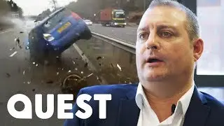 Driver Swerves &pound;40,000 Insurance Claim Thanks To His Dashboard Camera ! | World's Deadliest Drivers