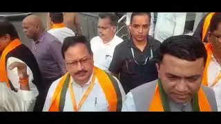 Goan Reporter:: CM Dr Pramod Sawant comments on BJP National President Nitin Nabin visit