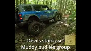 Muddy buddies scouting ride at devils staircase