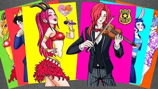 KPOP Demon Hunters Performance with Zootopia 2 🦊🐰 Huntrix Mira and Saja Boys | Sticker Book DIY
