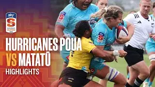 HIGHLIGHTS | Hurricanes Poua v Matatū | Round 4, 2025 (Super Rugby Aupiki)