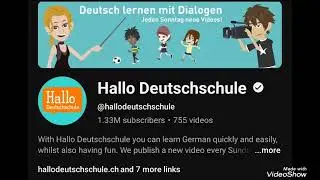Best channels for learning German 🇩🇪افضل القنوات لتعلم اللغه الالمانيه 🇩🇪❤️