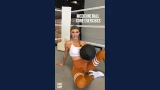 Medicine Ball Core Exercises | FightCamp #SHORTS